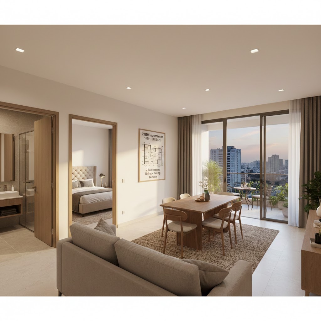 2BHK Floor Plan
