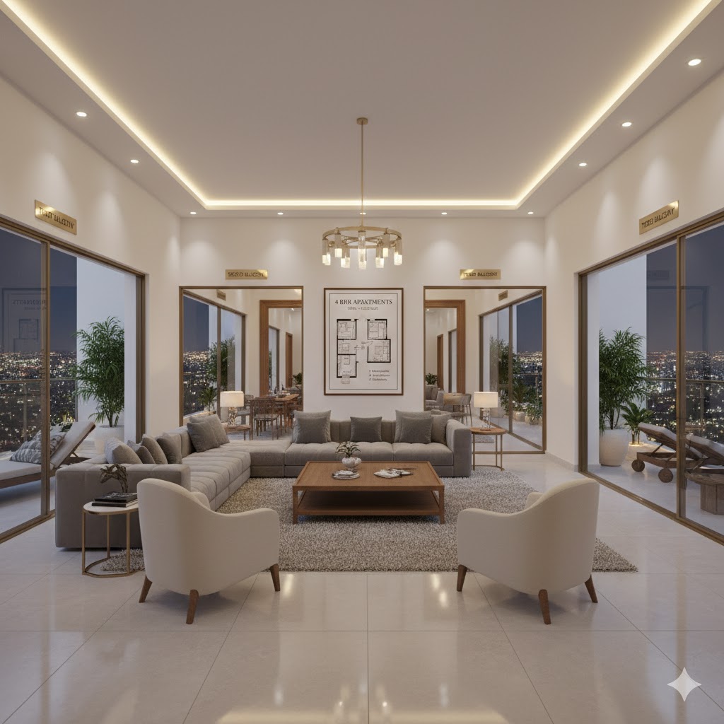 4BHK Floor Plan